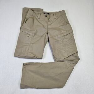 5.11 TACTICAL Apex Pant Womens 10 Khaki Utility Cargo Outdoor Uniform 64446-055